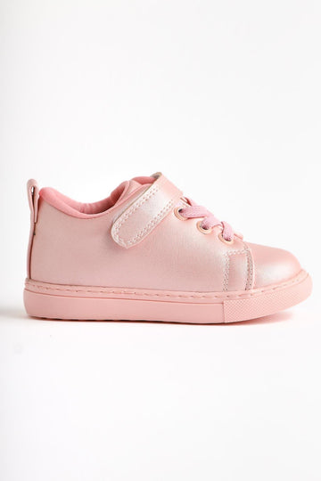 Daisy Pura Bağcıklı Cırtcırt Detaylı Bebe Spor Ayakkabı