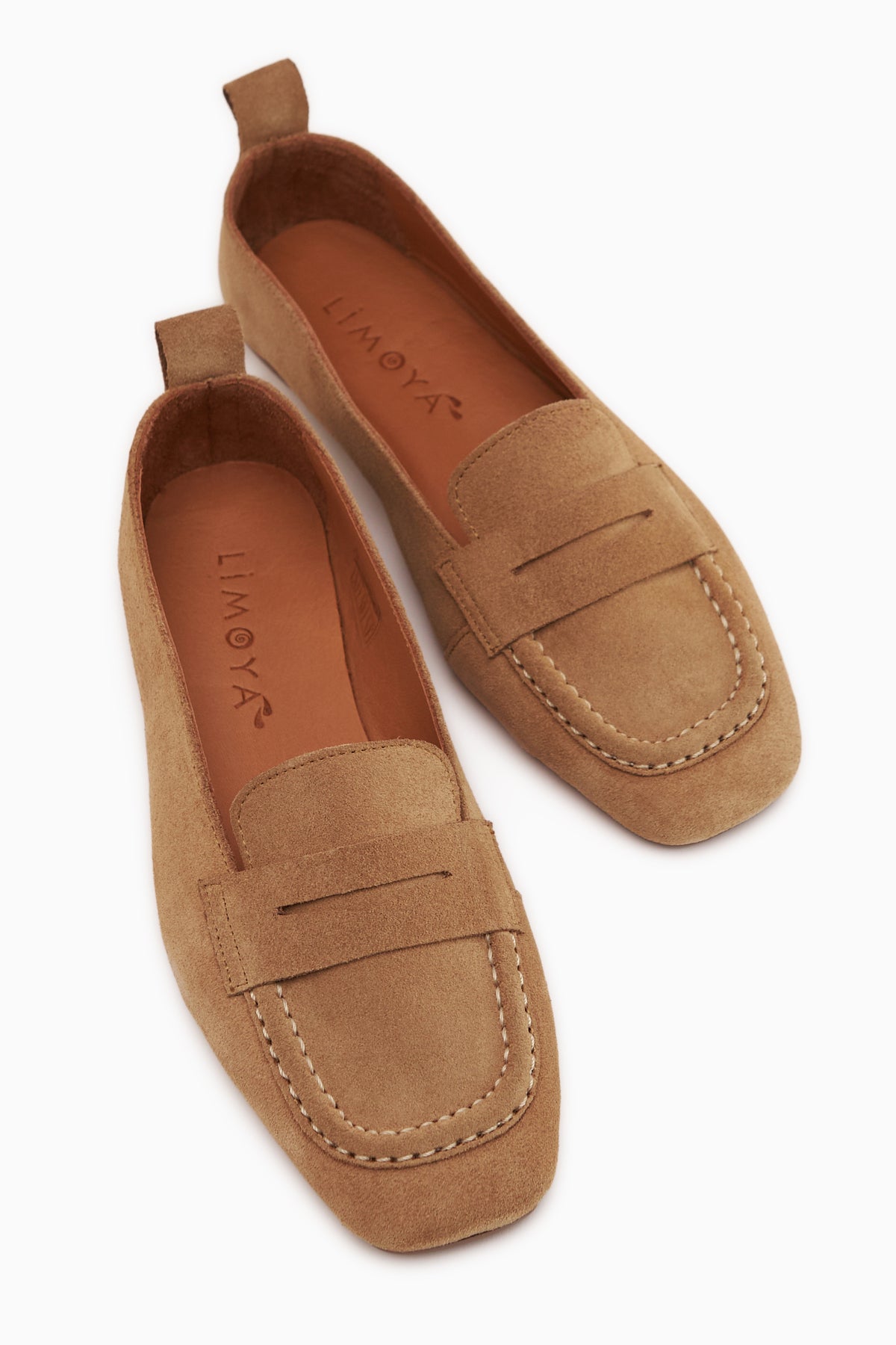 Novin Hakiki Deri Bal Köpüğü Küt Burunlu Kadın Babet