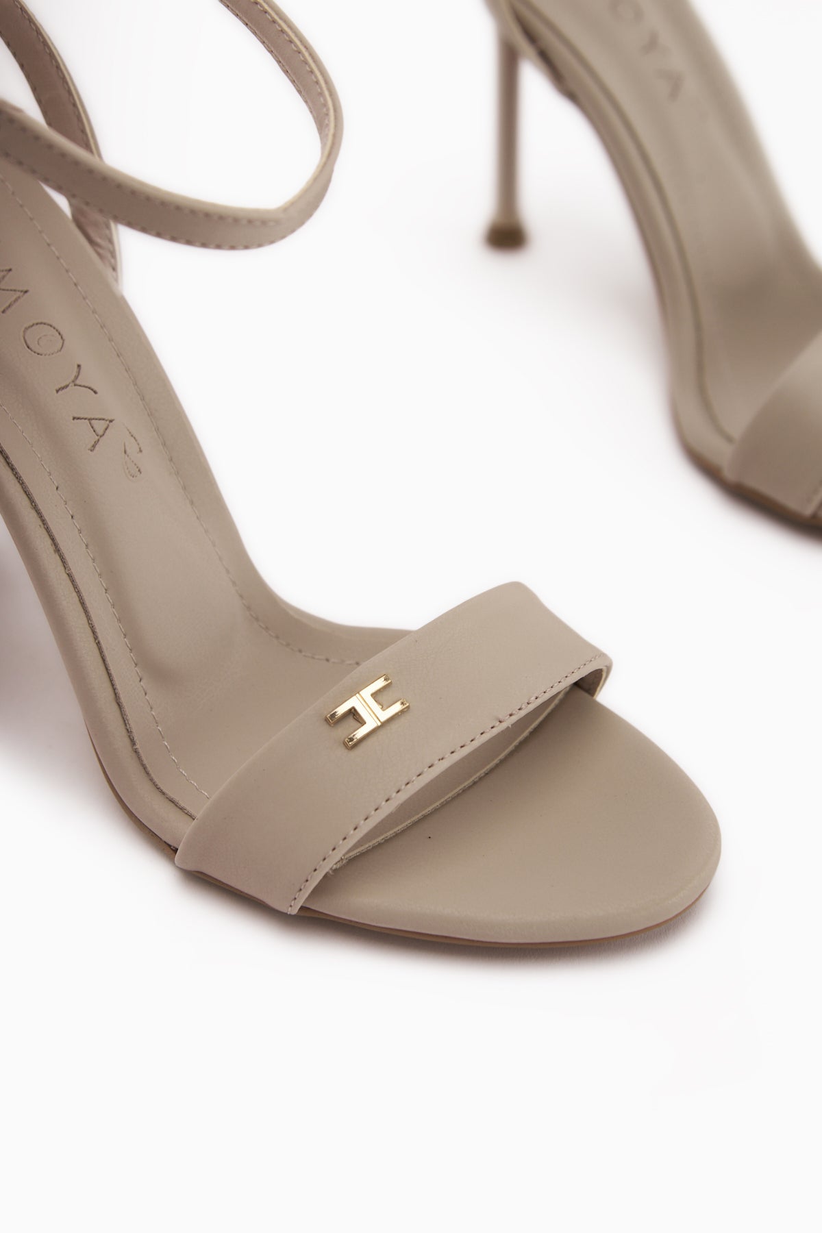 Jamila Bej Bilekten Bağlamalı İnce Topuklu Kadın Ayakkabı