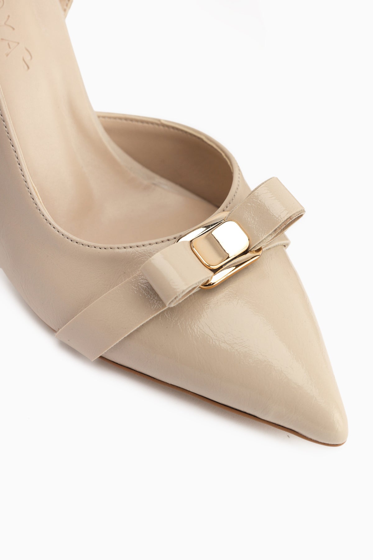 Henny Bej Fiyonk Detaylı İnce Topuklu Kadın Ayakkabı