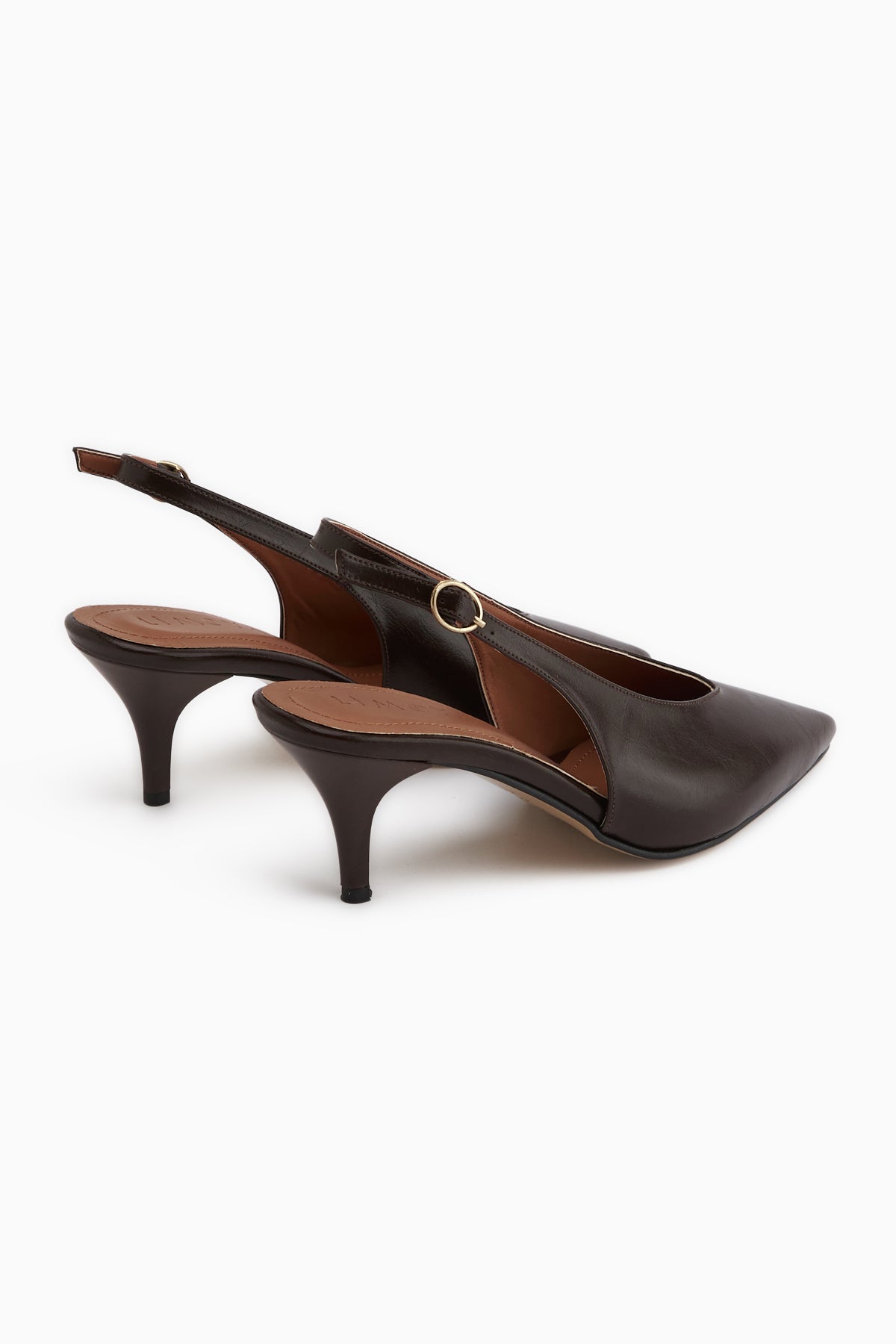 Mija Bordo Kemerli Kadın Topuklu Ayakkabı