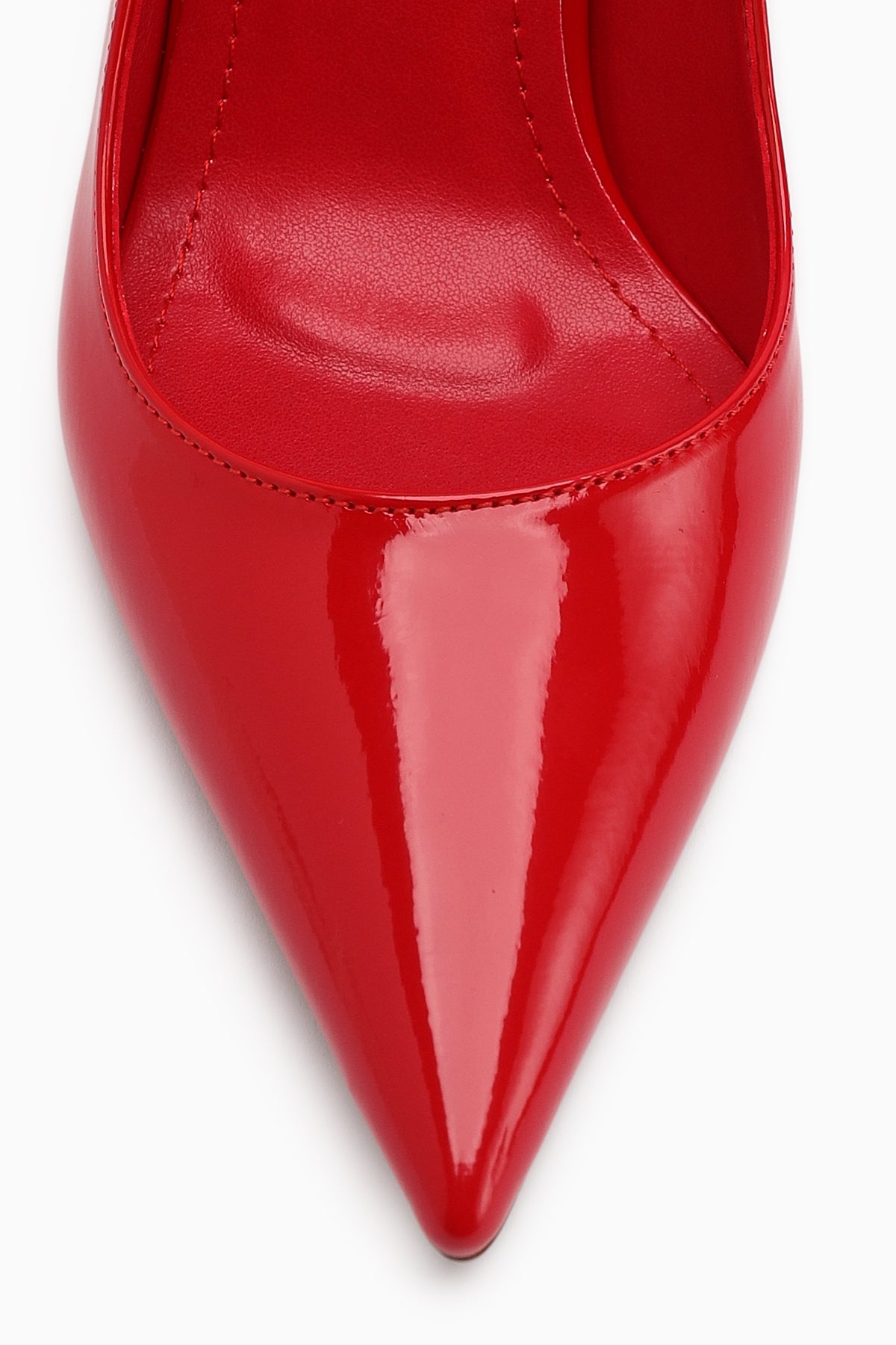 Nancy Kırmızı Rugan Kadın Topuklu Ayakkabı Stiletto