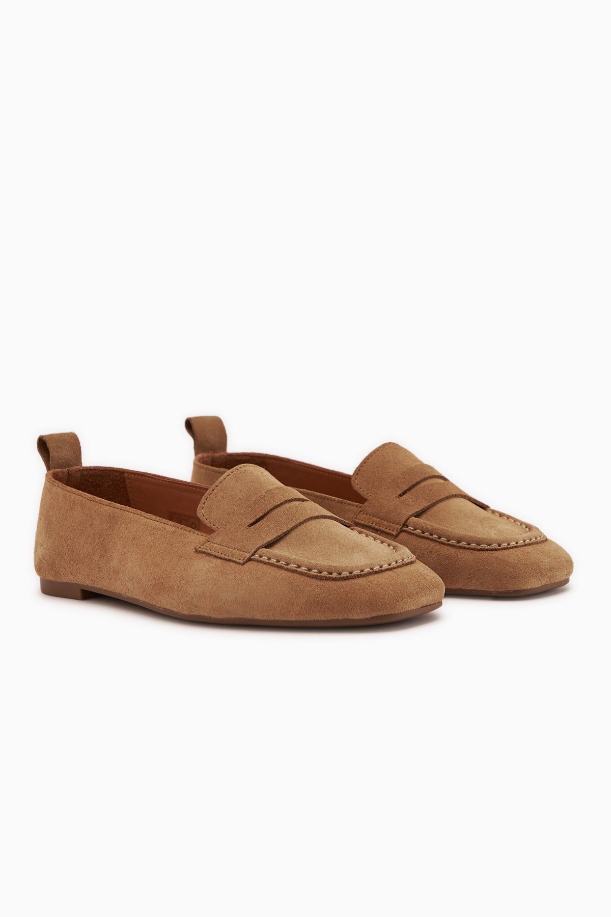 Novin Hakiki Deri Bal Köpüğü Küt Burunlu Kadın Babet