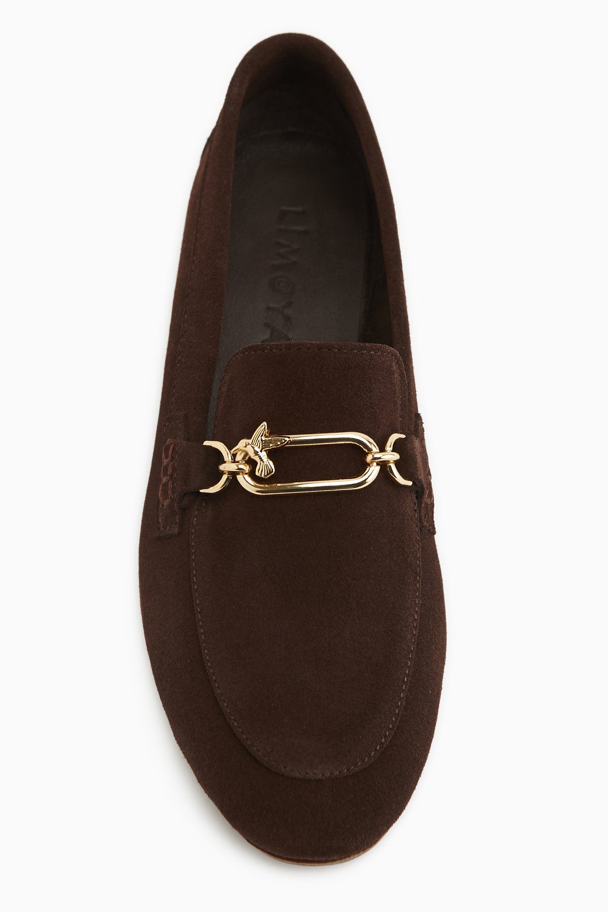 Alessa Hakiki Deri Kahve Tokalı Loafer Kadın Günlük Makosen Ayakkabı