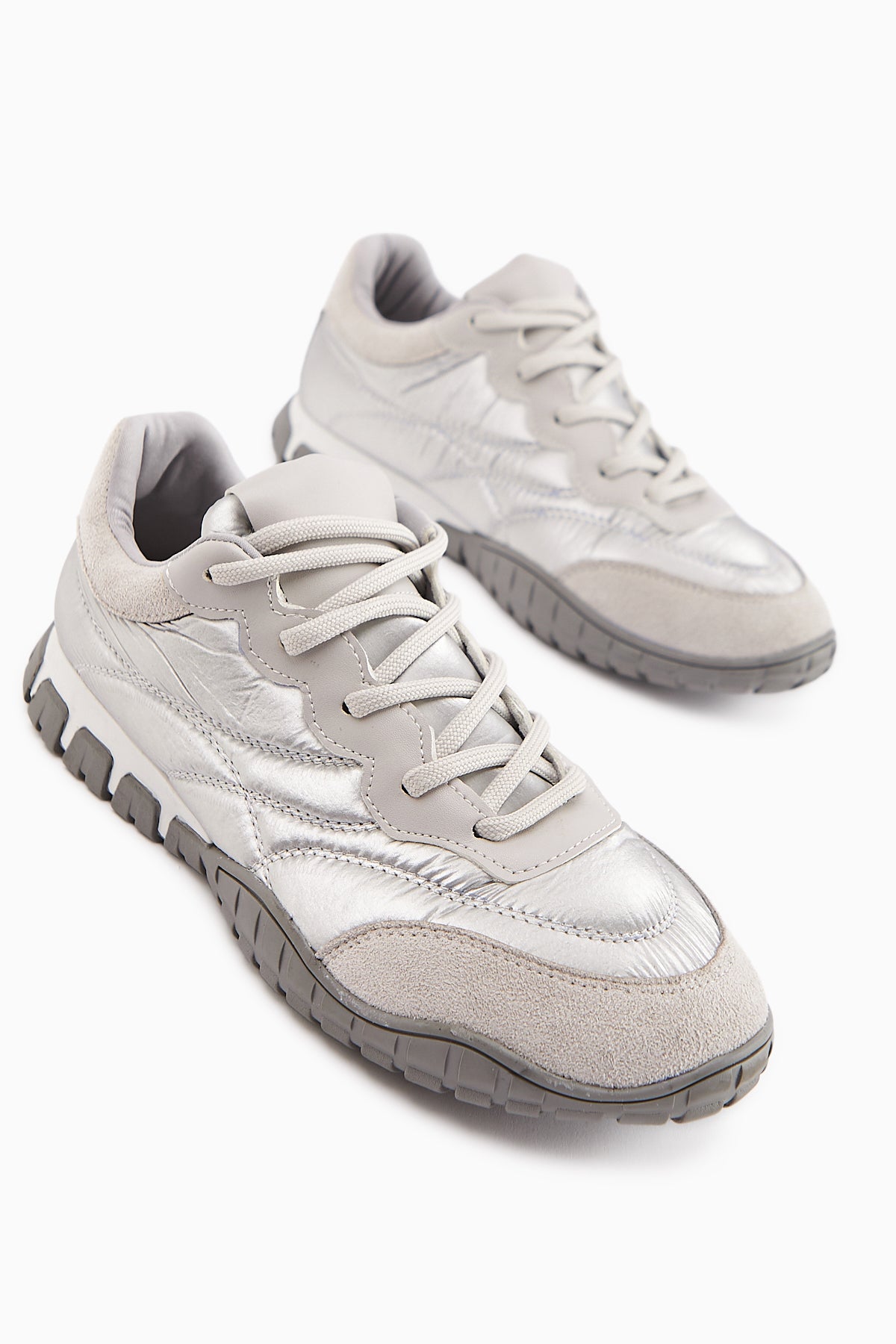 Leen Gri Paraşüt Kumaşlı Kadın Sneakers