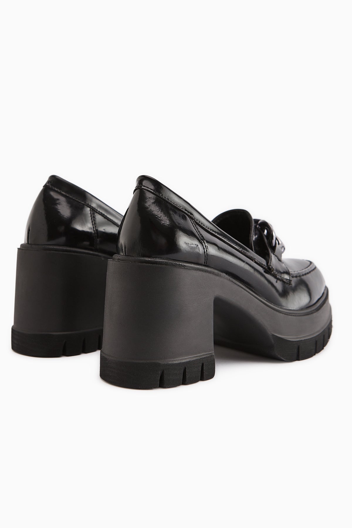 Chanpen Siyah Toka Detaylı Platformlu Günlük Ayakkabı