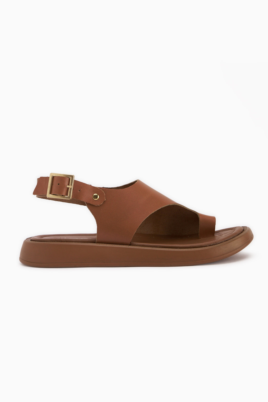 Alis Hakiki Deri Taba Parmak Arası Kadın Sandalet