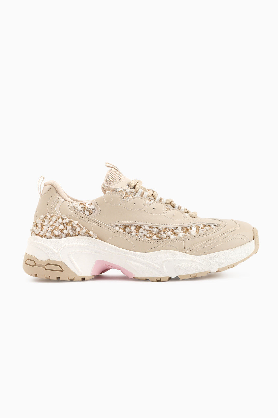 Rozhin Bej Pullu Kalın Taban Kadın Spor Ayakkabı