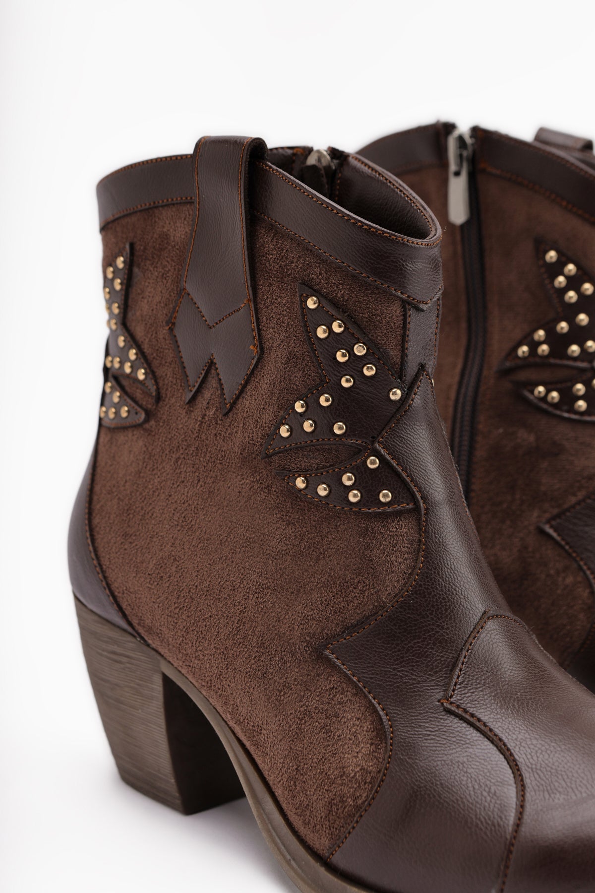 Lowis Kahve Troklu Kadın Kovboy Western Bot