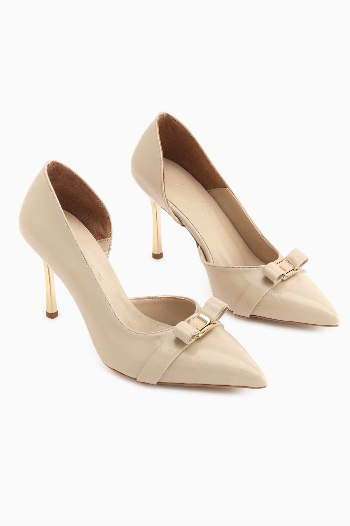 Henny Bej Fiyonk Detaylı İnce Topuklu Kadın Ayakkabı