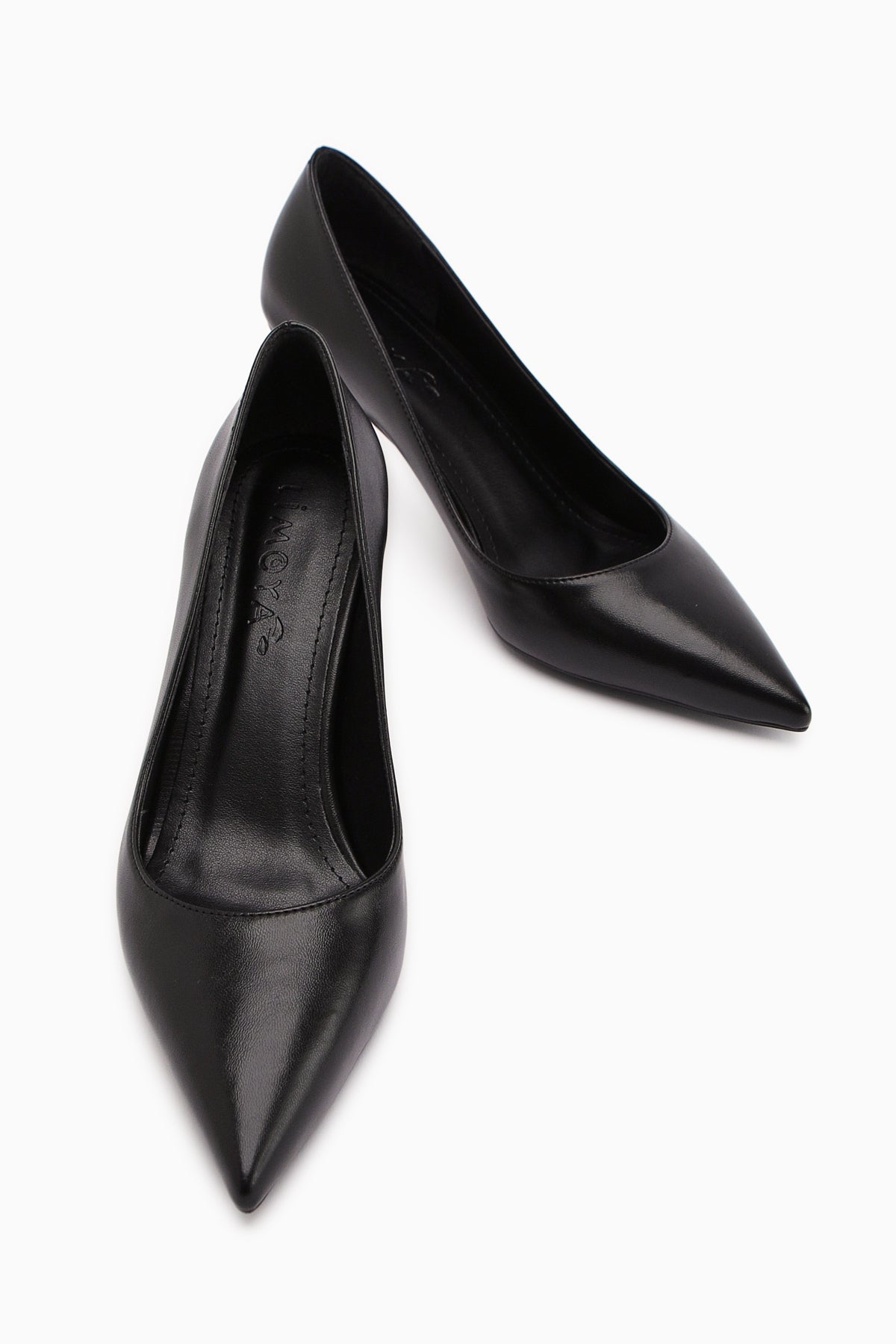 Leoni Siyah Kadın Topuklu Ayakkabı