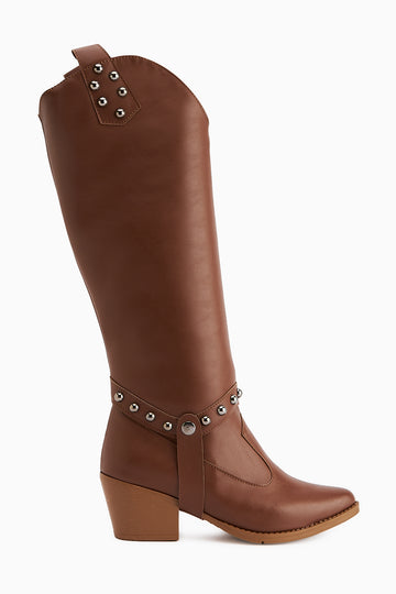 Caarina Taba Çıkarılabilir Konçlu Çizme-Bot