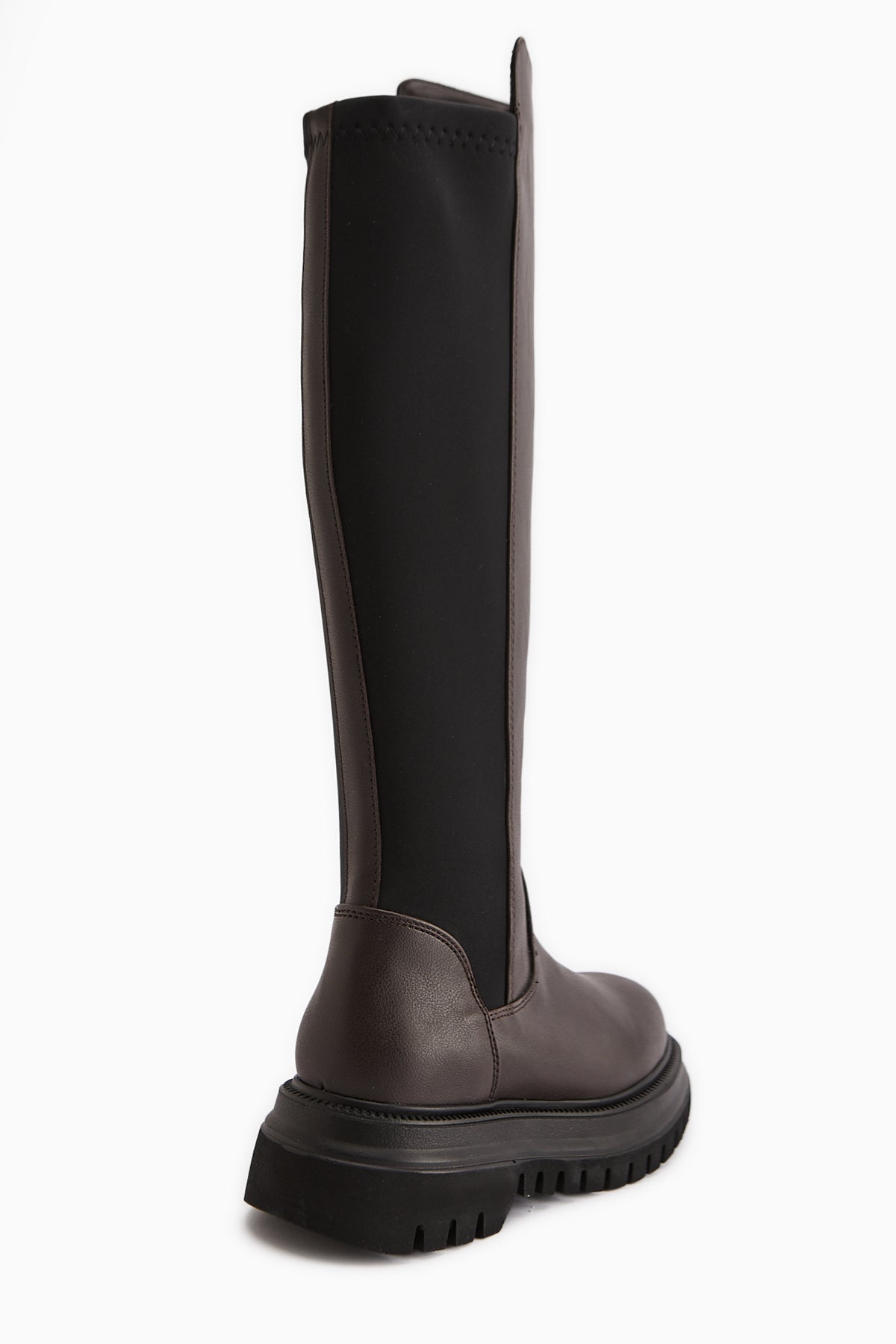 Latoya Kahve Streç Detaylı Çizme