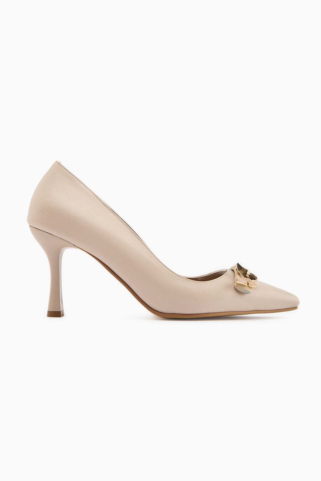 Misa Bej Tokalı Kadın Stiletto
