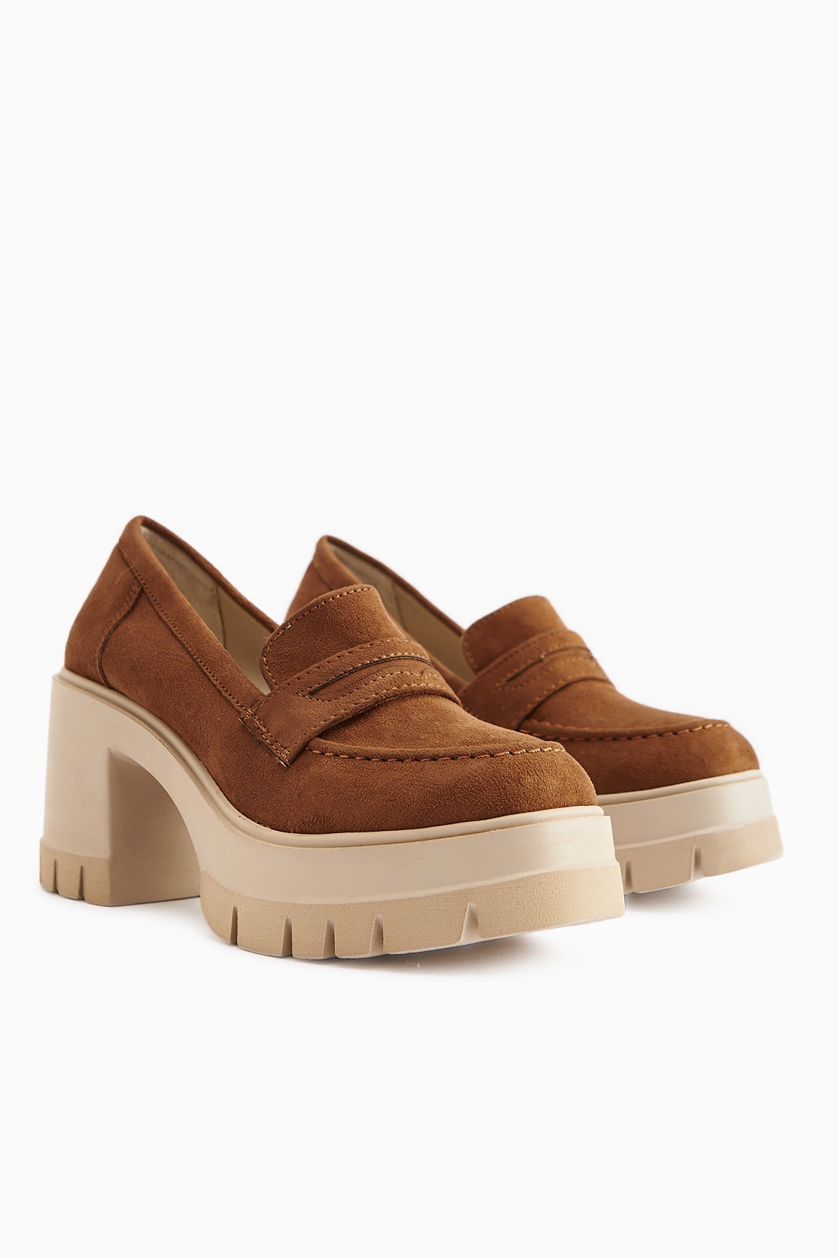 Chanpen Vizon Süet Toka Detaylı Platformlu Günlük Ayakkabı