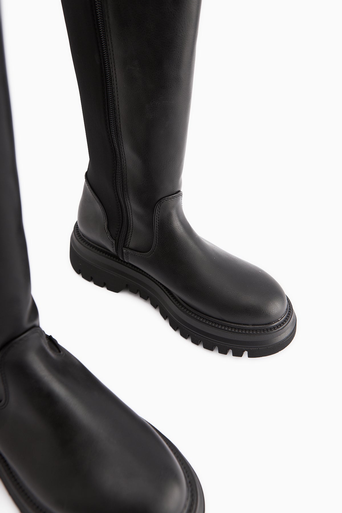 Latoya Siyah Streç Detaylı Çizme