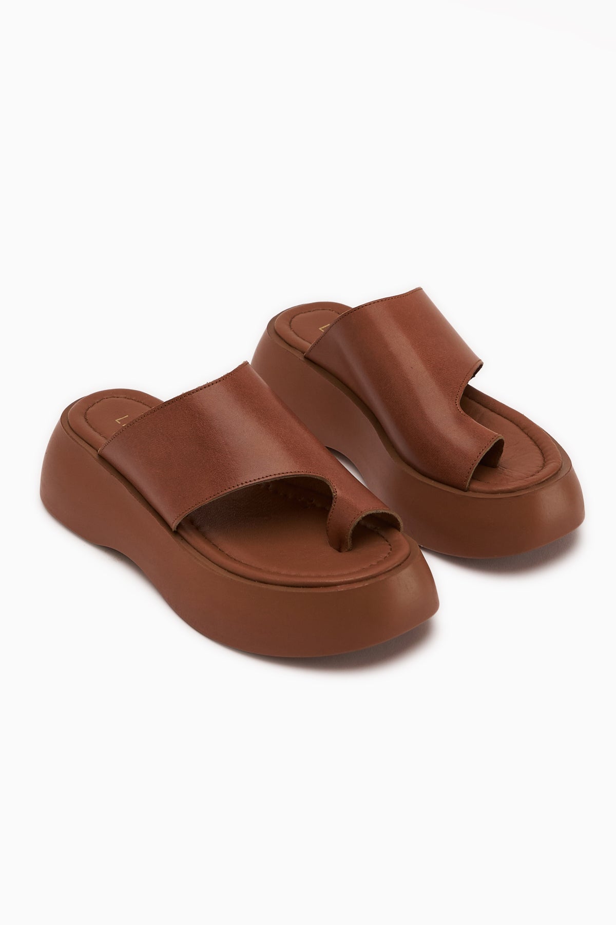 Carol Hakiki Deri Taba Parmak Arası Kadın Terlik