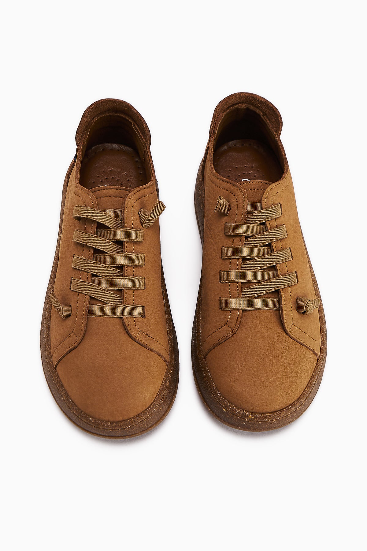 Judi Hakiki Deri Taba Rahat Tabanlı Kadın Sneakers