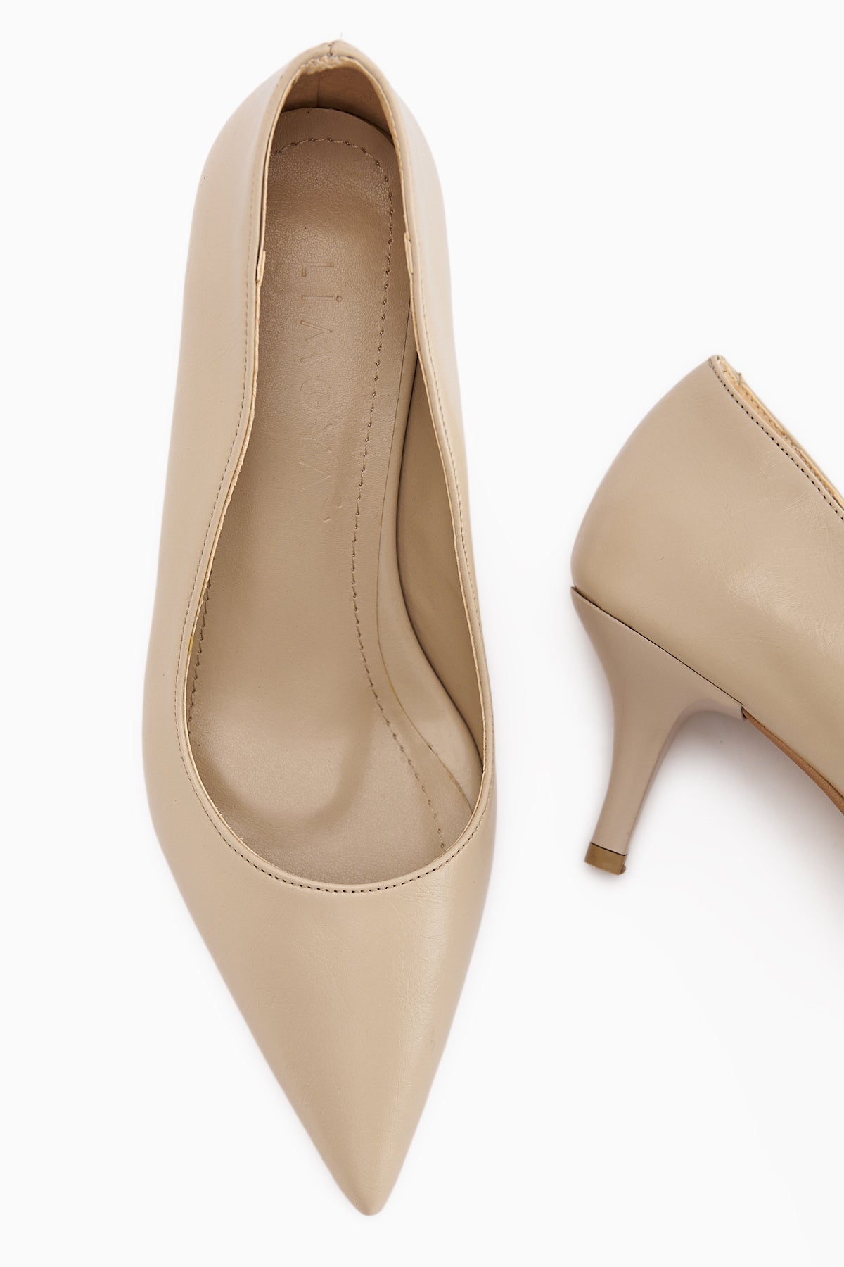 Flora Bej Stiletto Kadın Topuklu Ayakkabı