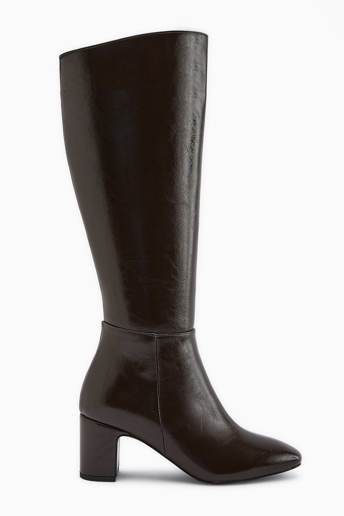 Larin Kahve Topuklu Kadın Çizme