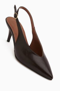 Mija Bordo Kemerli Kadın Topuklu Ayakkabı