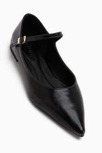 Minya Siyah Sivri Burunlu Kadın Babet