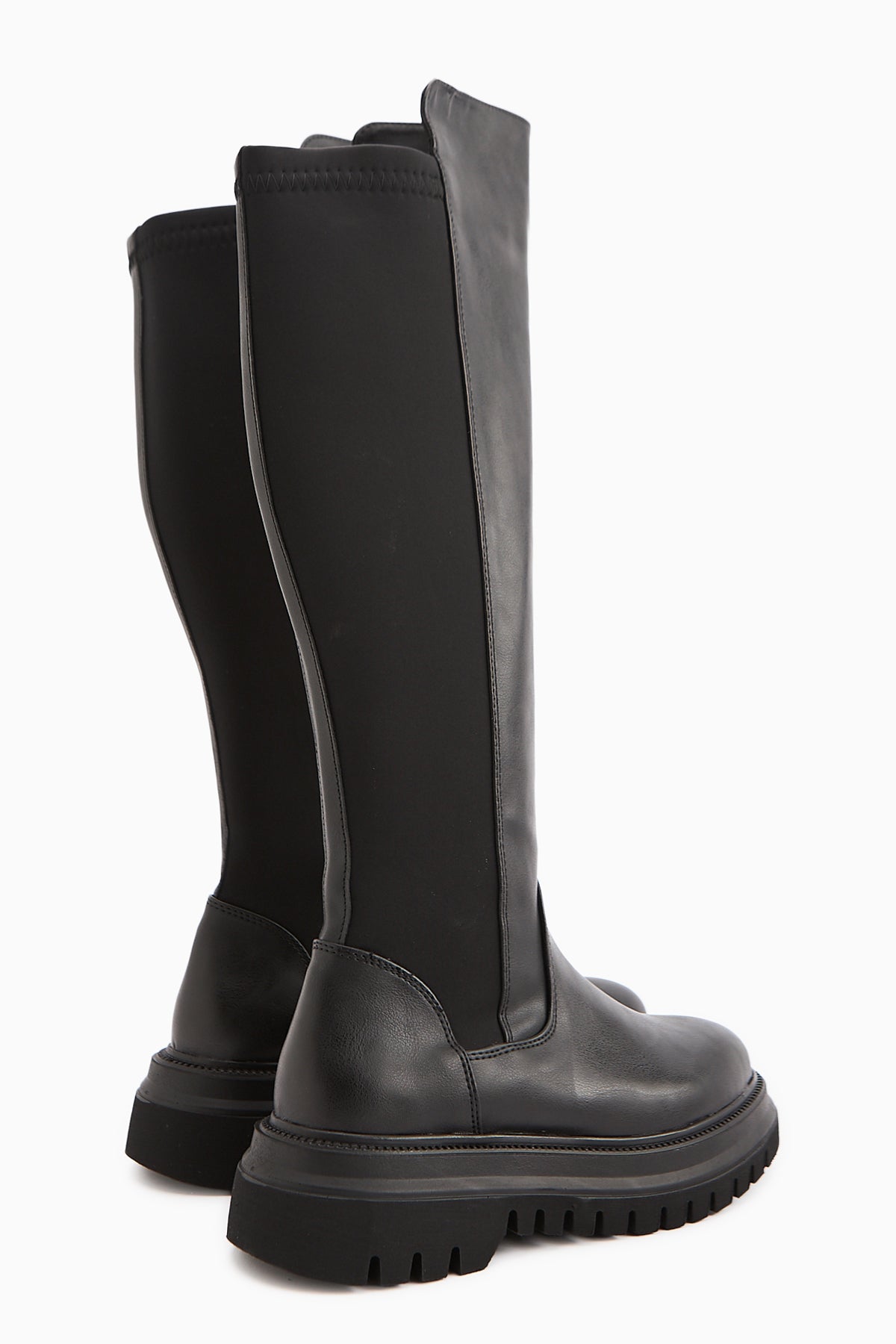 Latoya Siyah Streç Detaylı Çizme