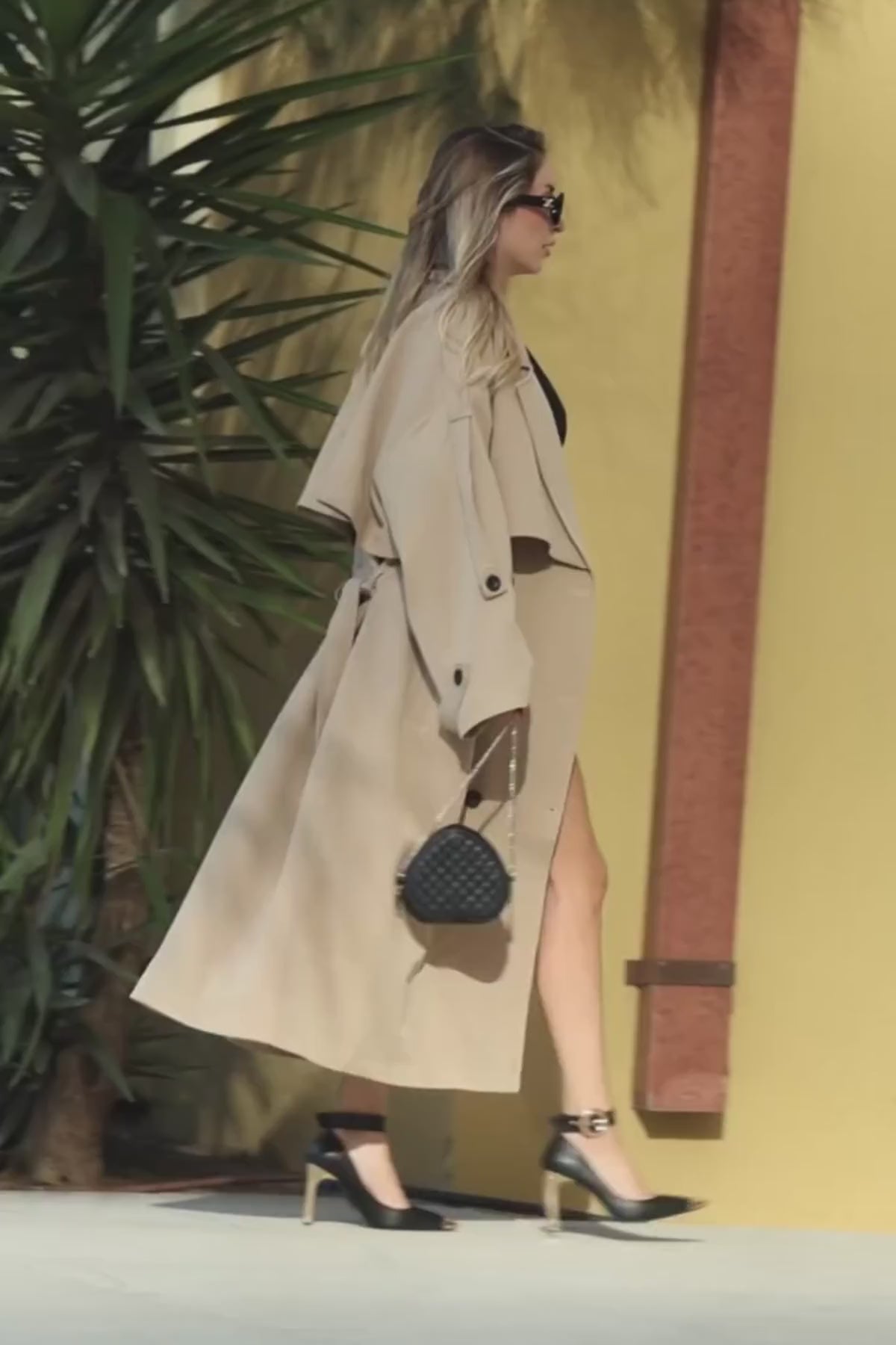 Jennica Siyah Bilekten Tokalı Kadın Topuklu Ayakkabı